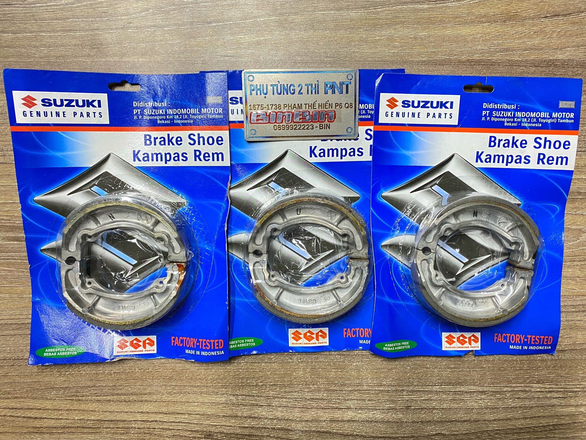 Bố thắng đùm Sport Satria Xipo RGV