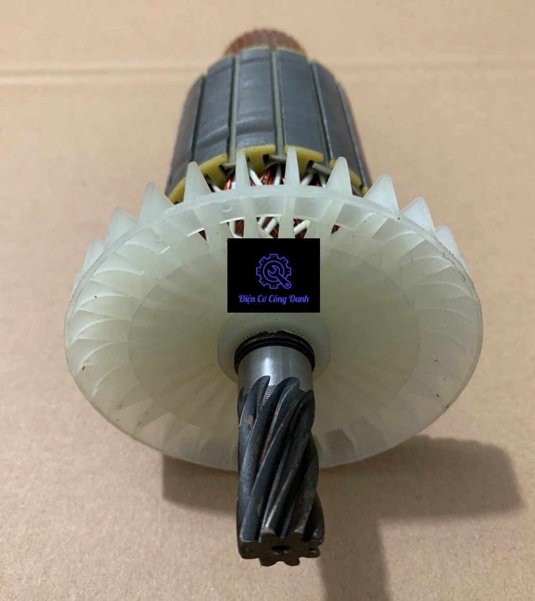Rotor máy cắt sắt bàn (lưỡi 350mm 355mm) (240) thân 57