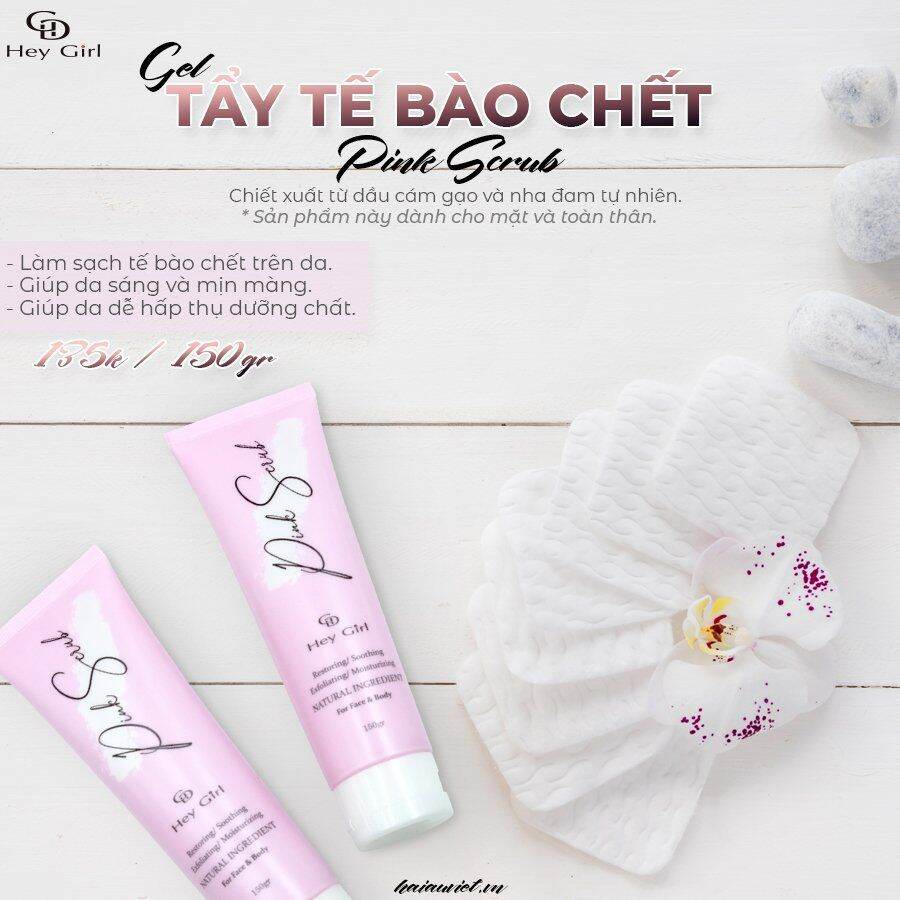 Tẩy Tế Bào Chết Pink Giúp Da Mịn Màng Và Hấp Thụ Dưỡng Chất Nhanh Hơn