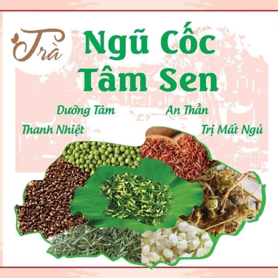 TRÀ NGŨ CỐC TÂM SEN
