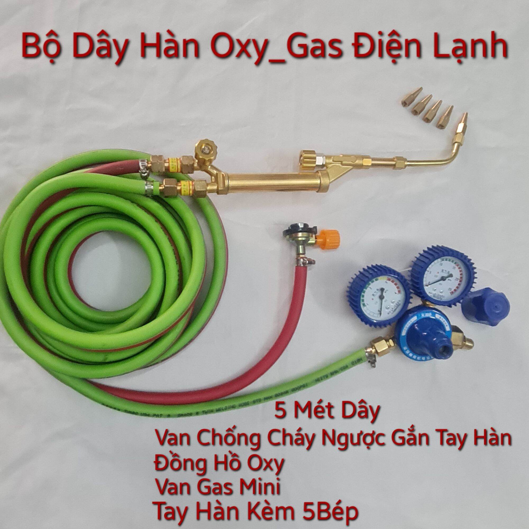 Bộ dây hàn gió đá oxy_gas
