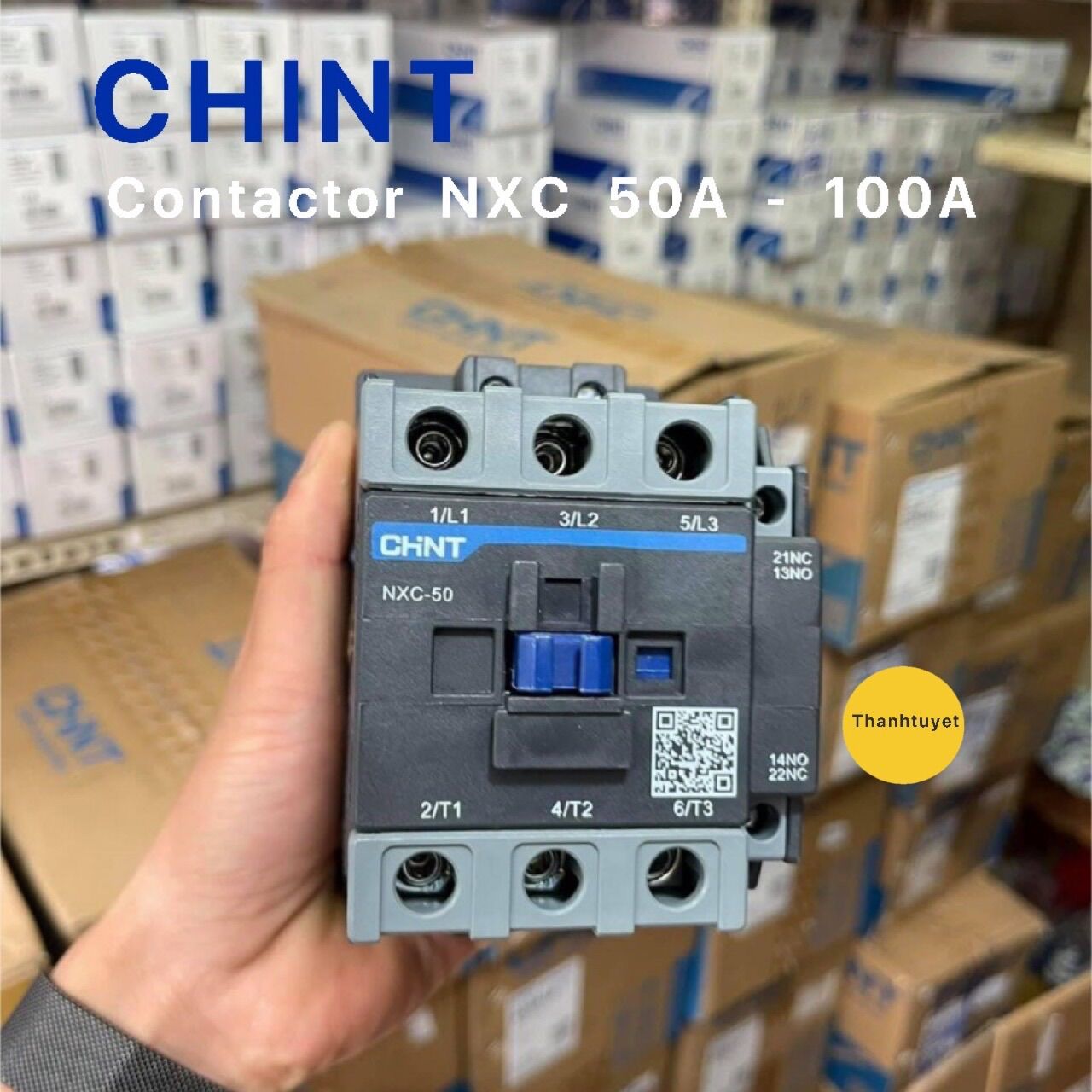 Khởi động từ chint nxc 50a/65a/85a/100a