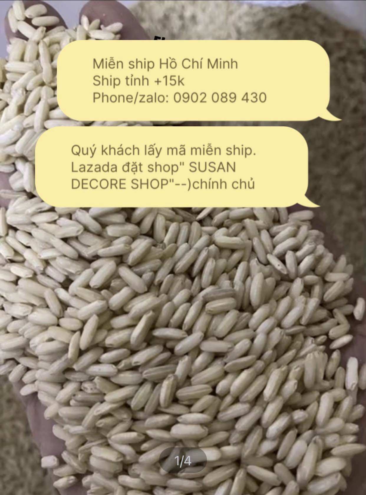 [HCM]NẾP LỨT SÁP NGỖNG ( HẠT DÀI)