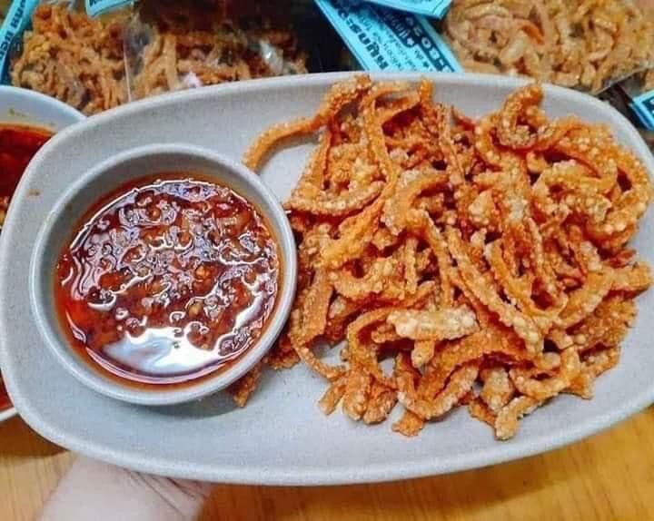 [HCM]Da heo chiên sấy giòn Thái lan