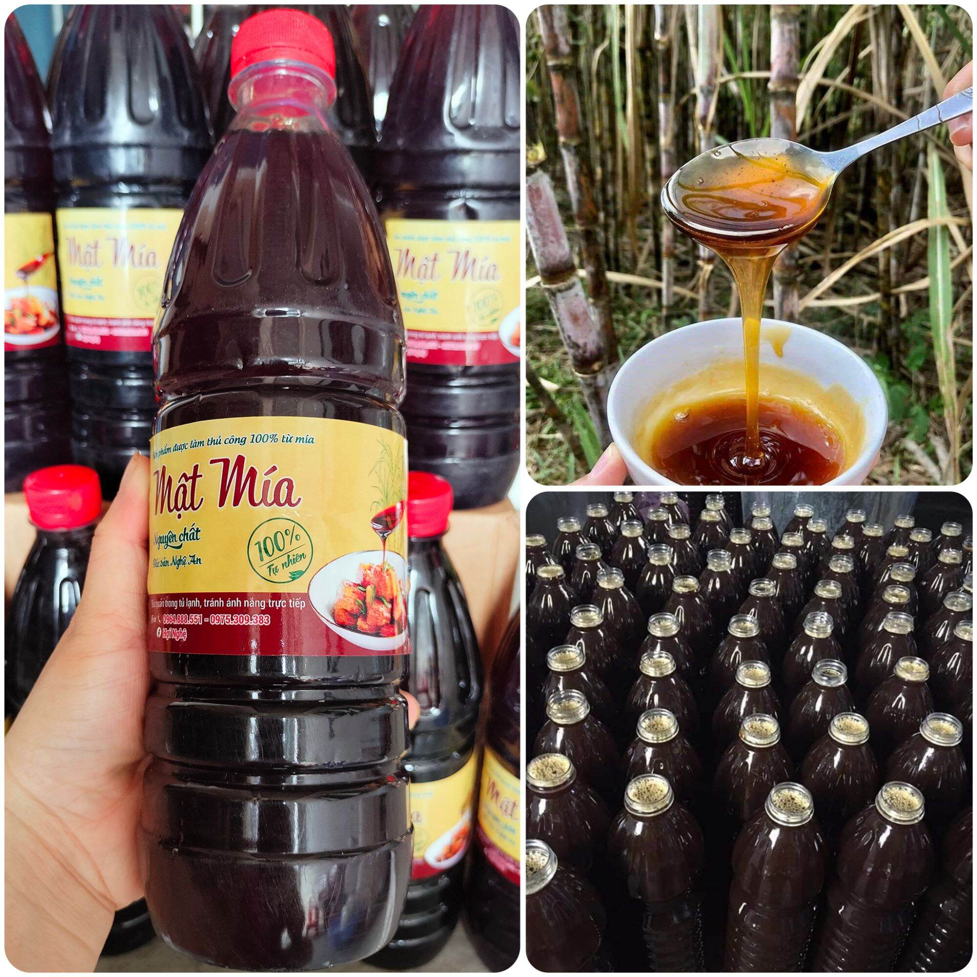 Mật Mía Nghệ An Nguyên Chất (1lít)