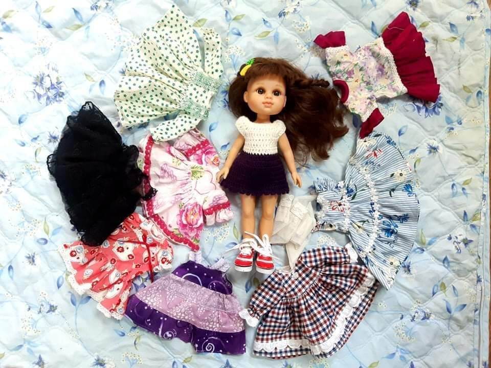 Váy búp bê paola hàng thiết kế