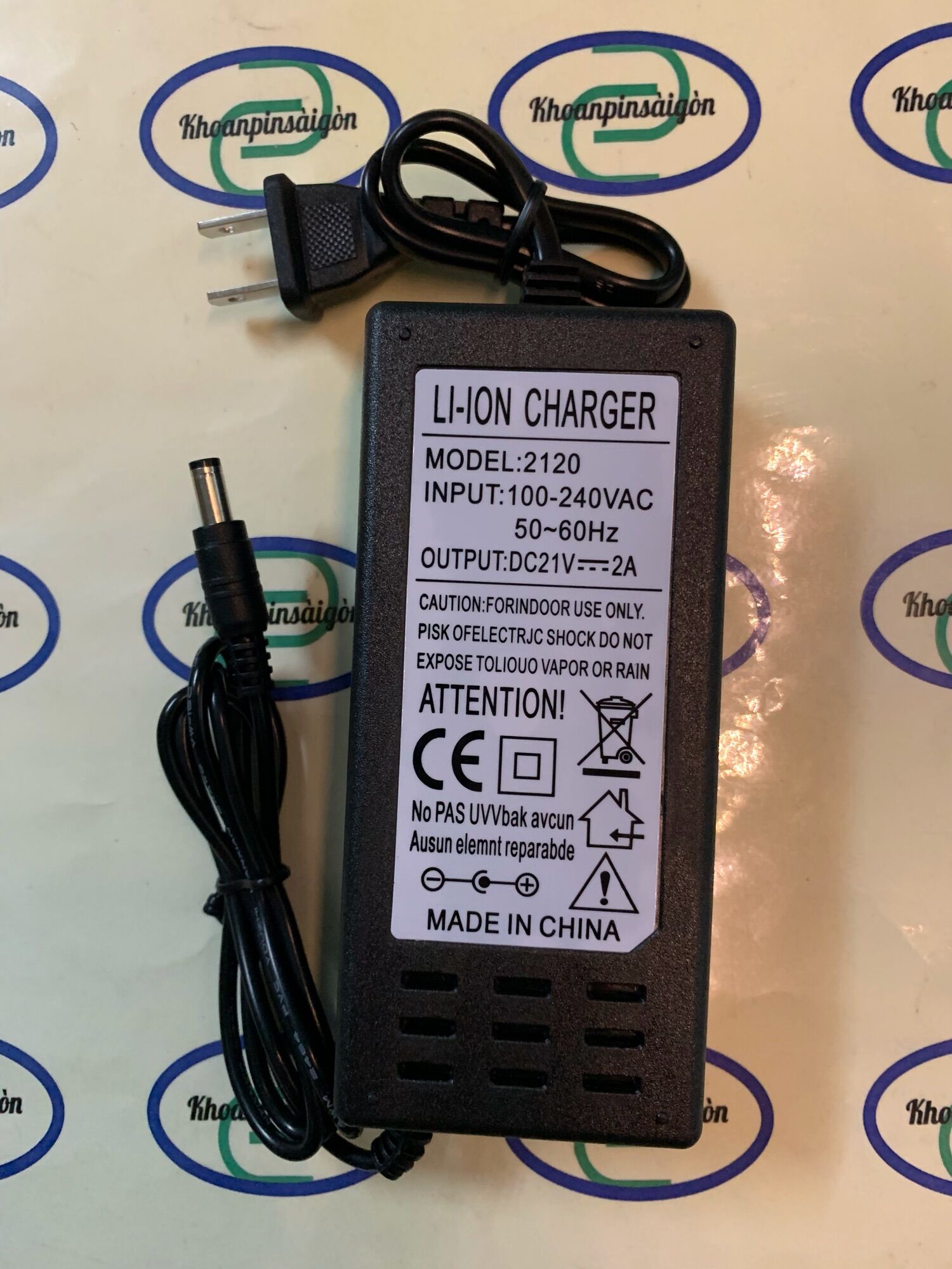 Sạc adapter 21v 2A và 21v 3A loại sạc nhanh, chuyên sạc pin li-ion