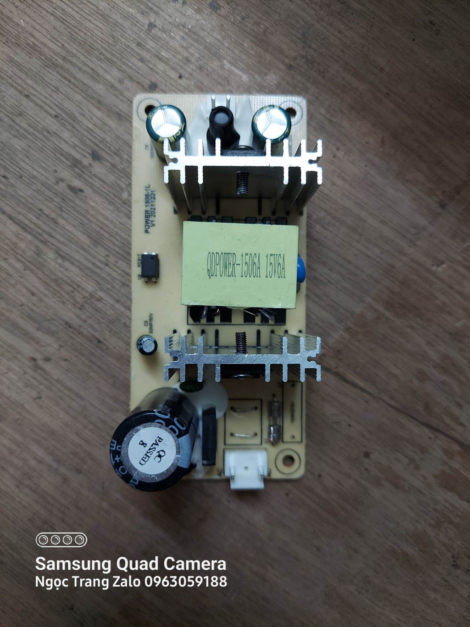 Nguồn cho loa kéo 6a 15v