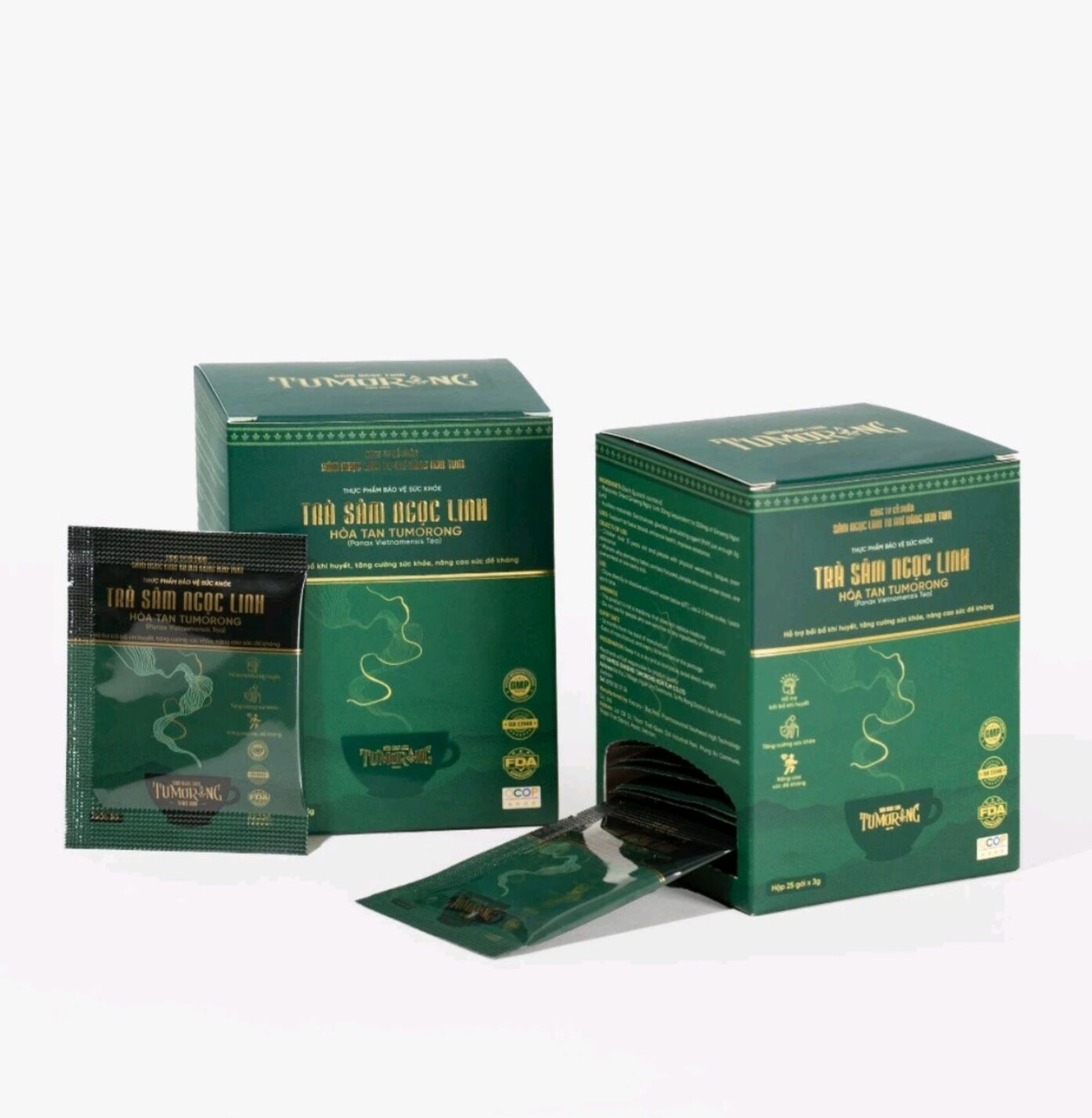 Trà Sâm Ngọc Linh Hòa Tan