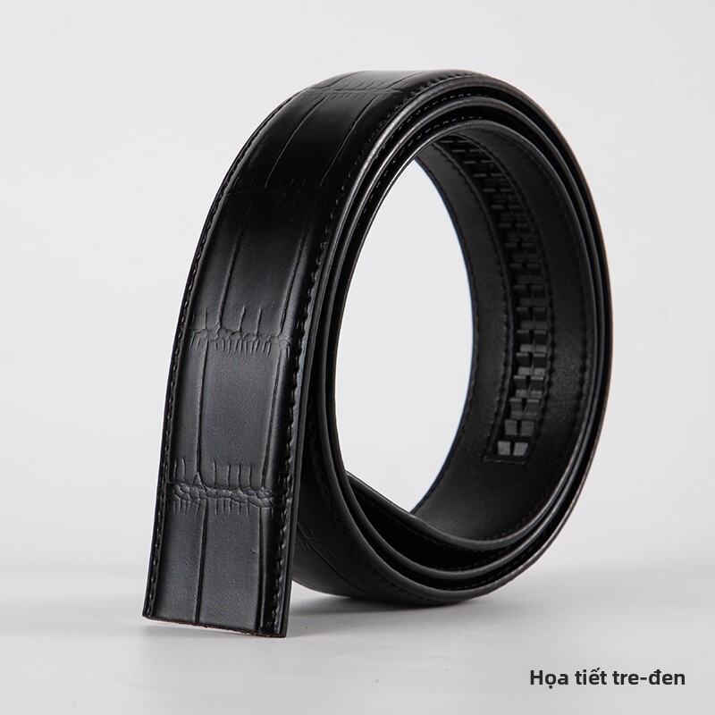 Thắt Lưng Da Thật Tự Động Cho Nam Thắt Lưng Cao Cấp Đa Năng Không Có Đầu Đeo Phù Hợp Với Quần Công Sở Thắt Lưng Nam Không Có Đầu Đeo