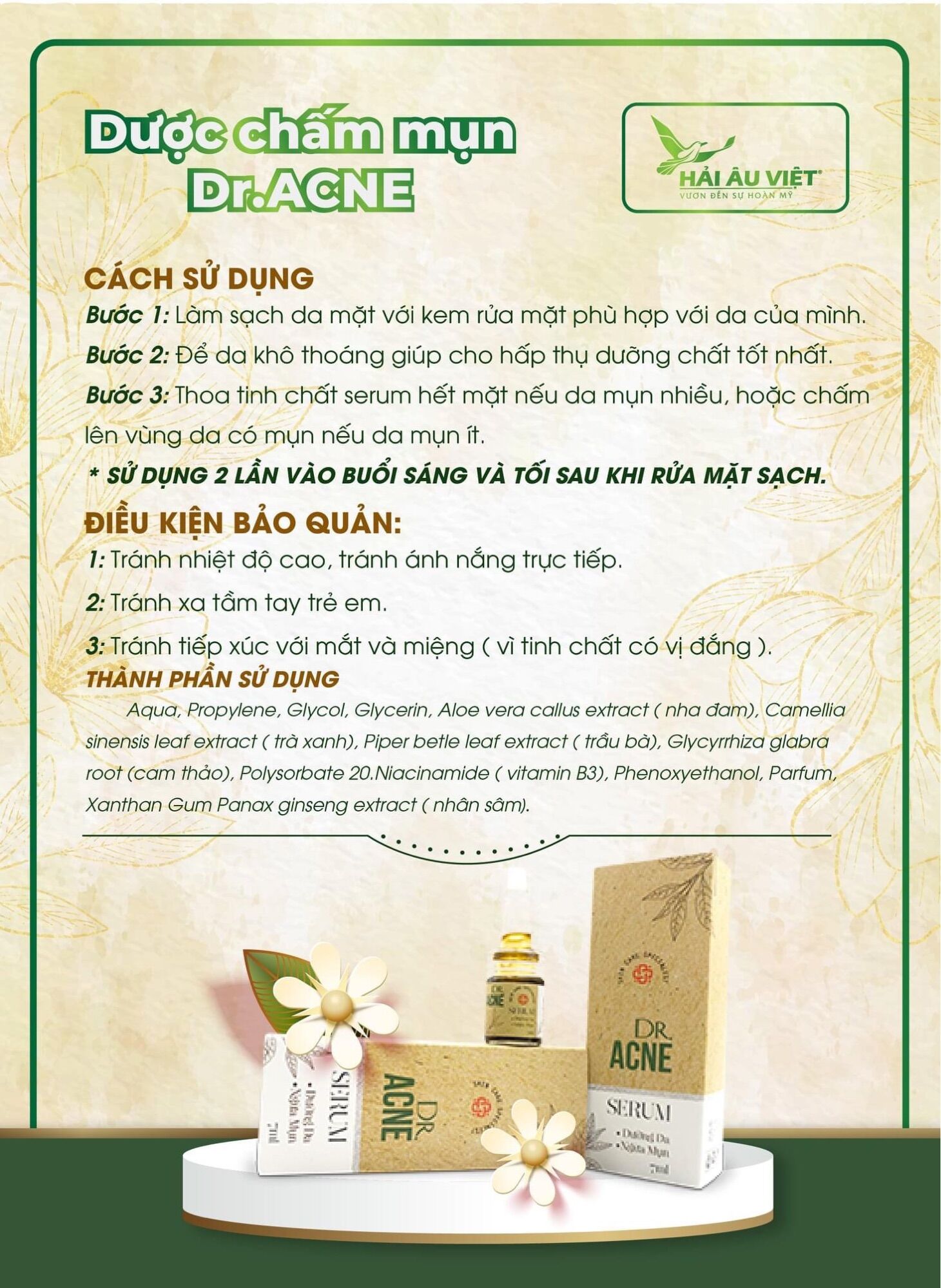 [Săn sale] Dược chấm mụn dr acne sạch mụn nhanh