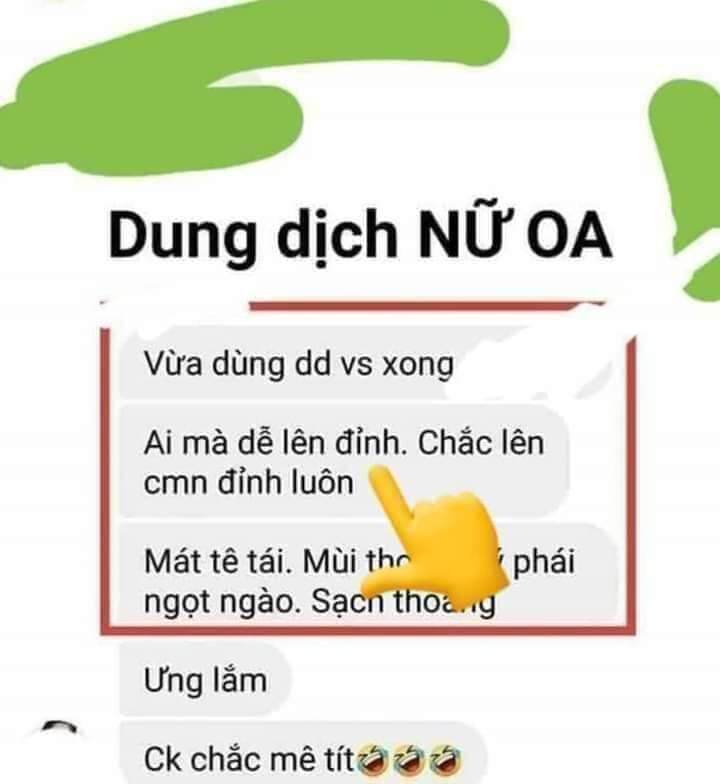 DUNG DỊCH VỆ SINH NỮ OA (( 100ml ))