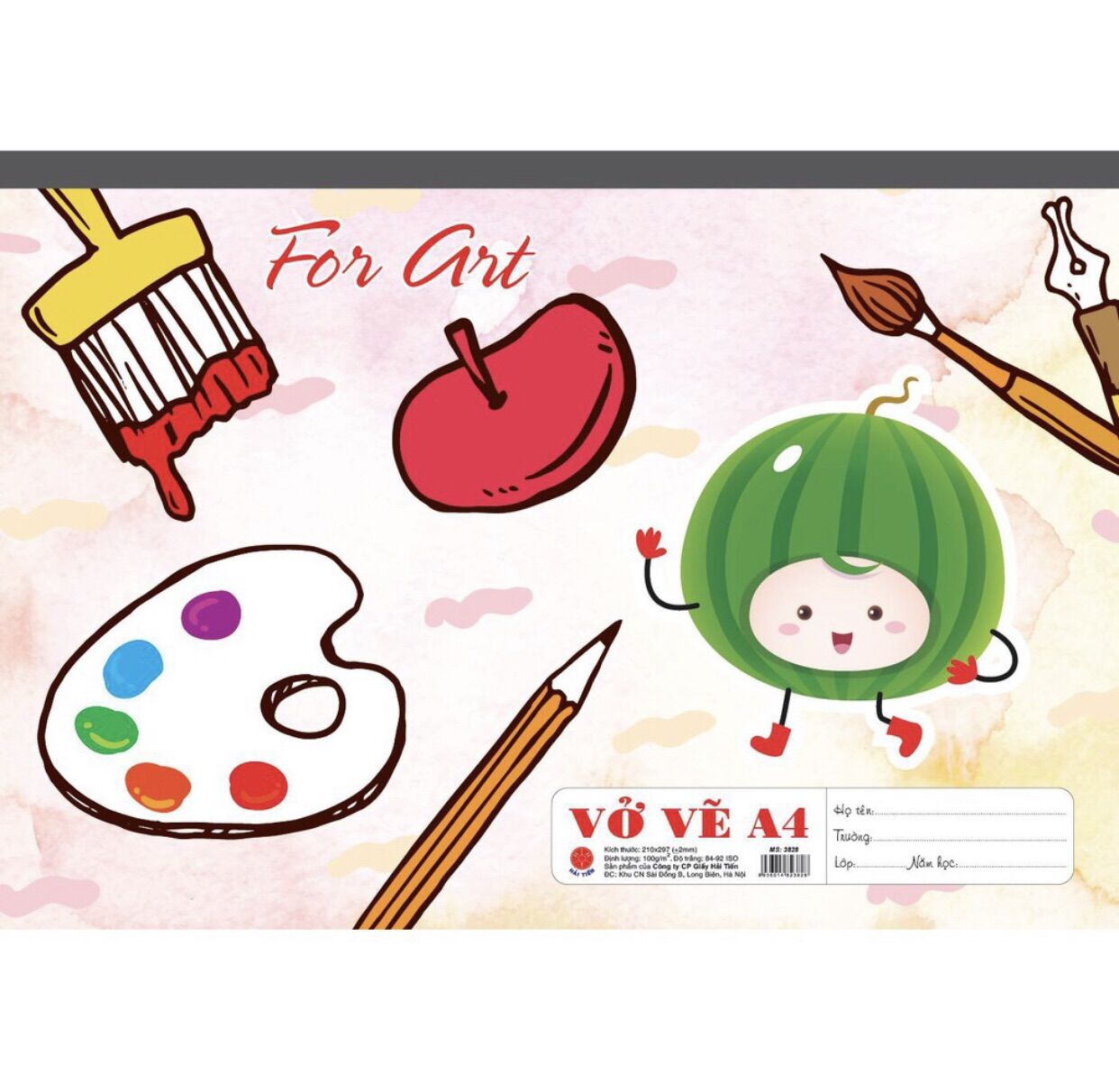 Vở vẽ A4 Hải tiến 20 tờ