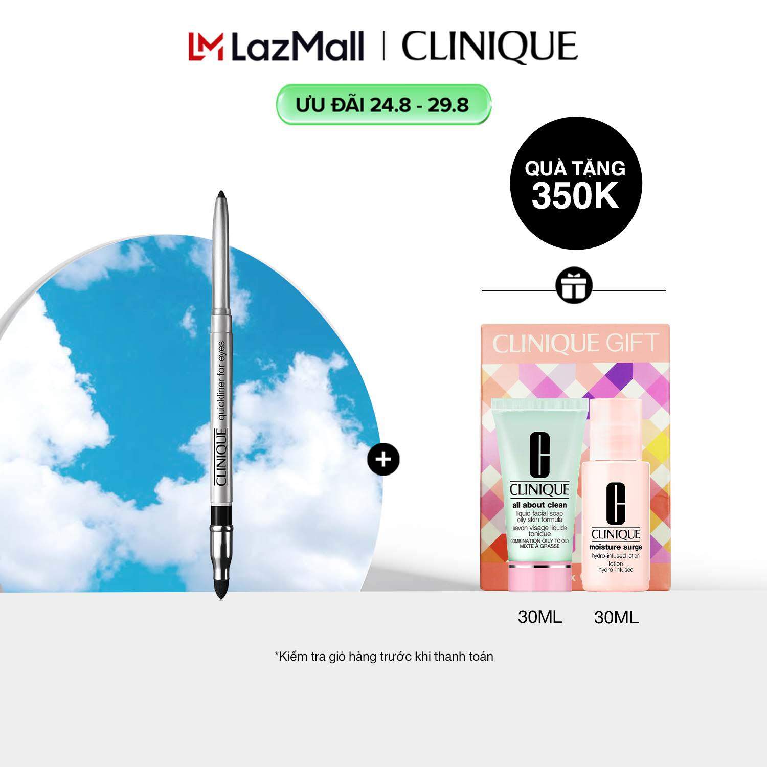 Clinique liner eyes-black/brown .3gm