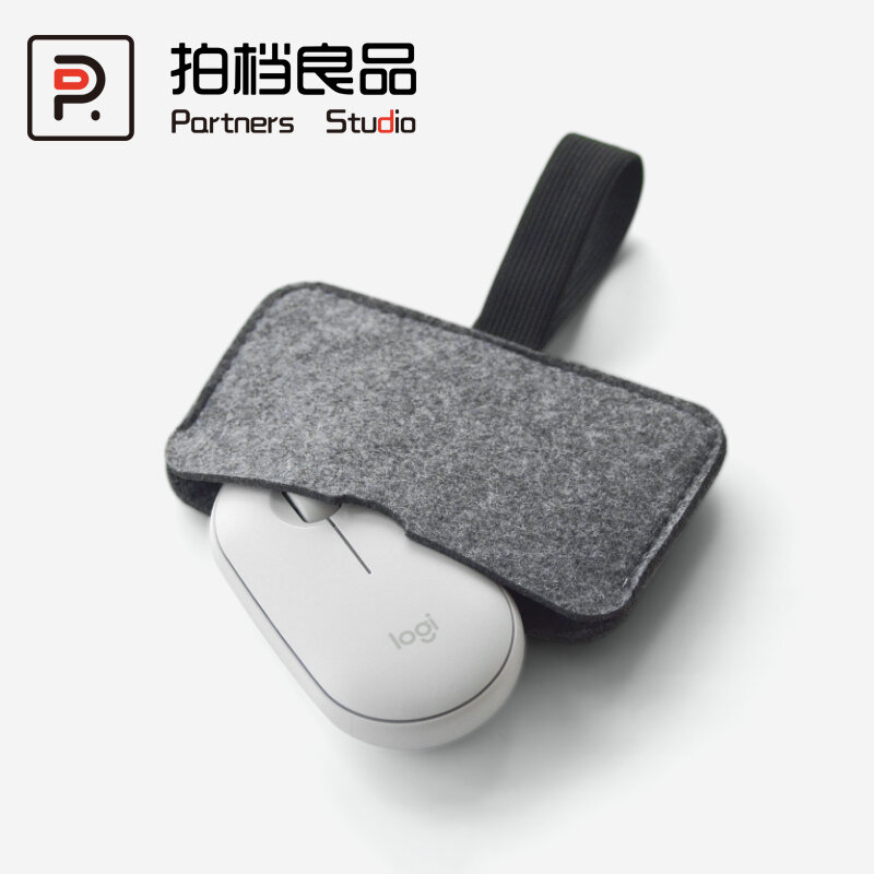 Túi Đựng Chuột Dùng Cho Chuột Pebble Logitech Vỏ Bảo Vệ Chuột Trượt Bluetooth Không Dây Đá Cuội Logitech