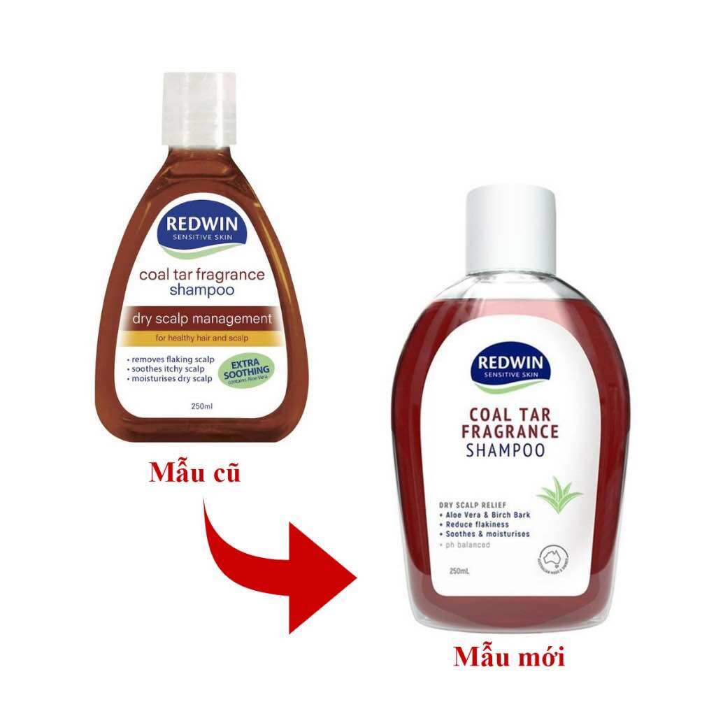 Dầu gội Redwin Úc mẫu mới - 250ml