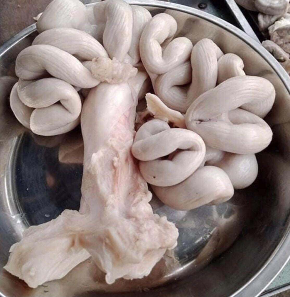 DỒI TRƯỜNG HEO LOẠI NGON BỊCH 1.2KG (Giao siêu tốc HCM]