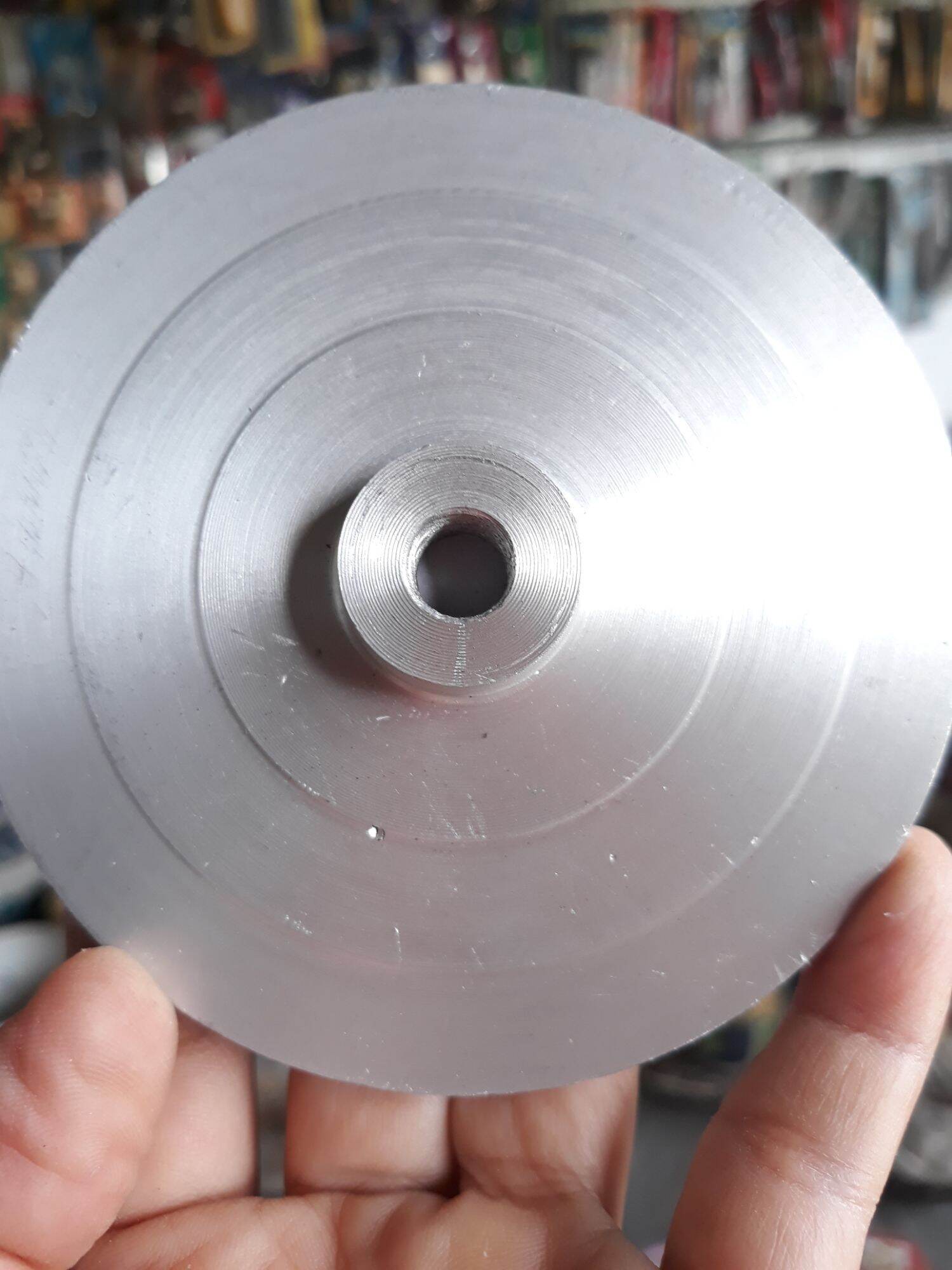 [HCM] Đế chà nhám, đế gai , đế dán nhám 100mm nhôm