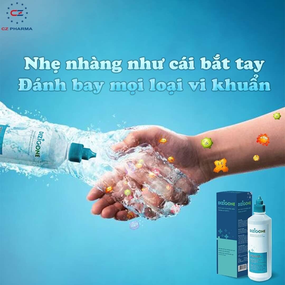 [Hcm]Dung Dịch Sát Khuẩn . Rữa Vết Thương Dizigone