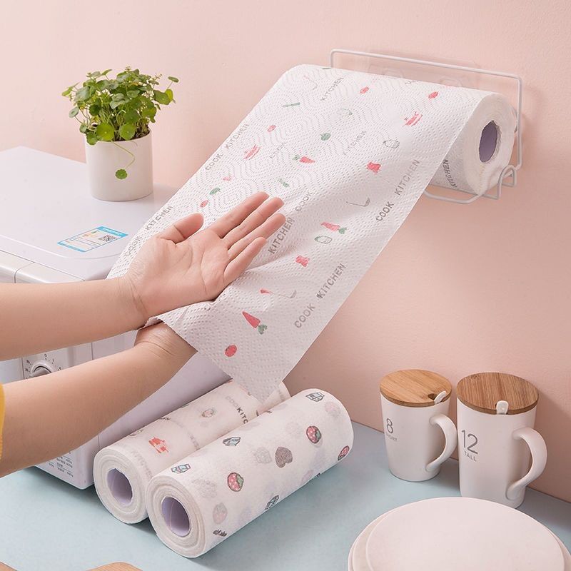 Cuộn Khăn Giấy Lau Bếp Đa Năng 25cm