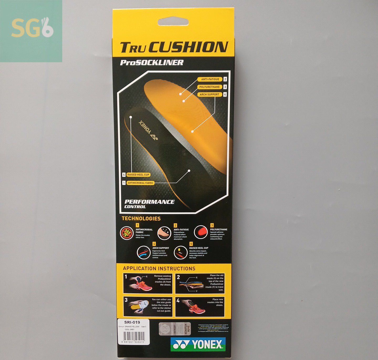 Lót giày Yonex SRI-019 chính hãng