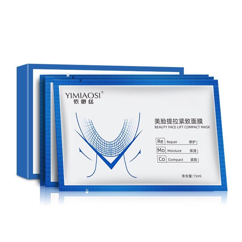 (Combo 3 miếng)Mặt nạ Vline thon gọn mặt Yimiaosi