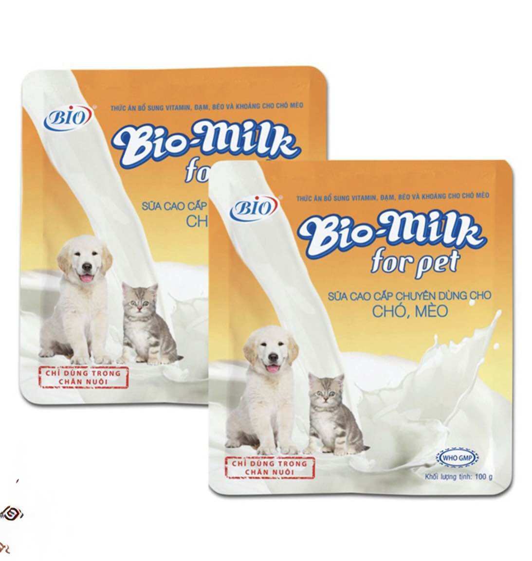 Bio-Milk for Pet Milk Supplement with Vitamins, Proteins, Fats, and Minerals for Dogs and Cats