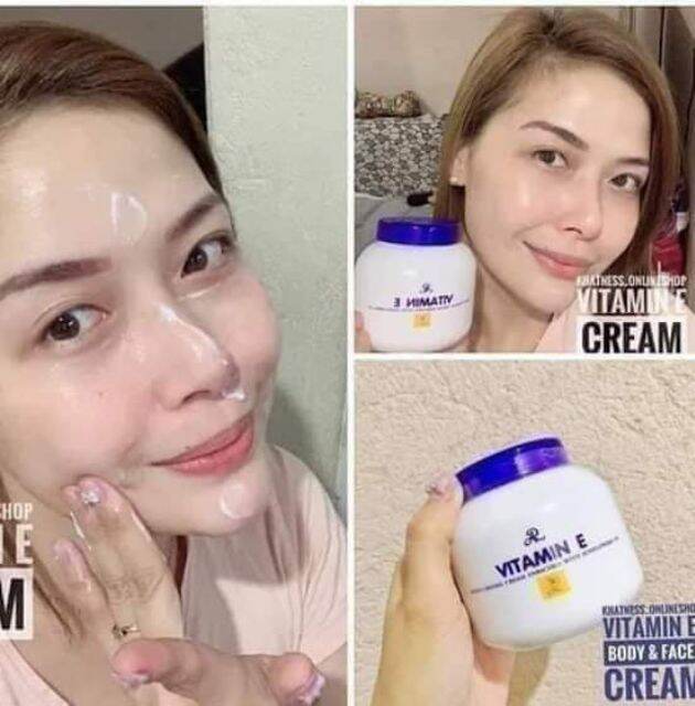 Hộp kem dưỡng vitamin E 200g chuẩn thái lan