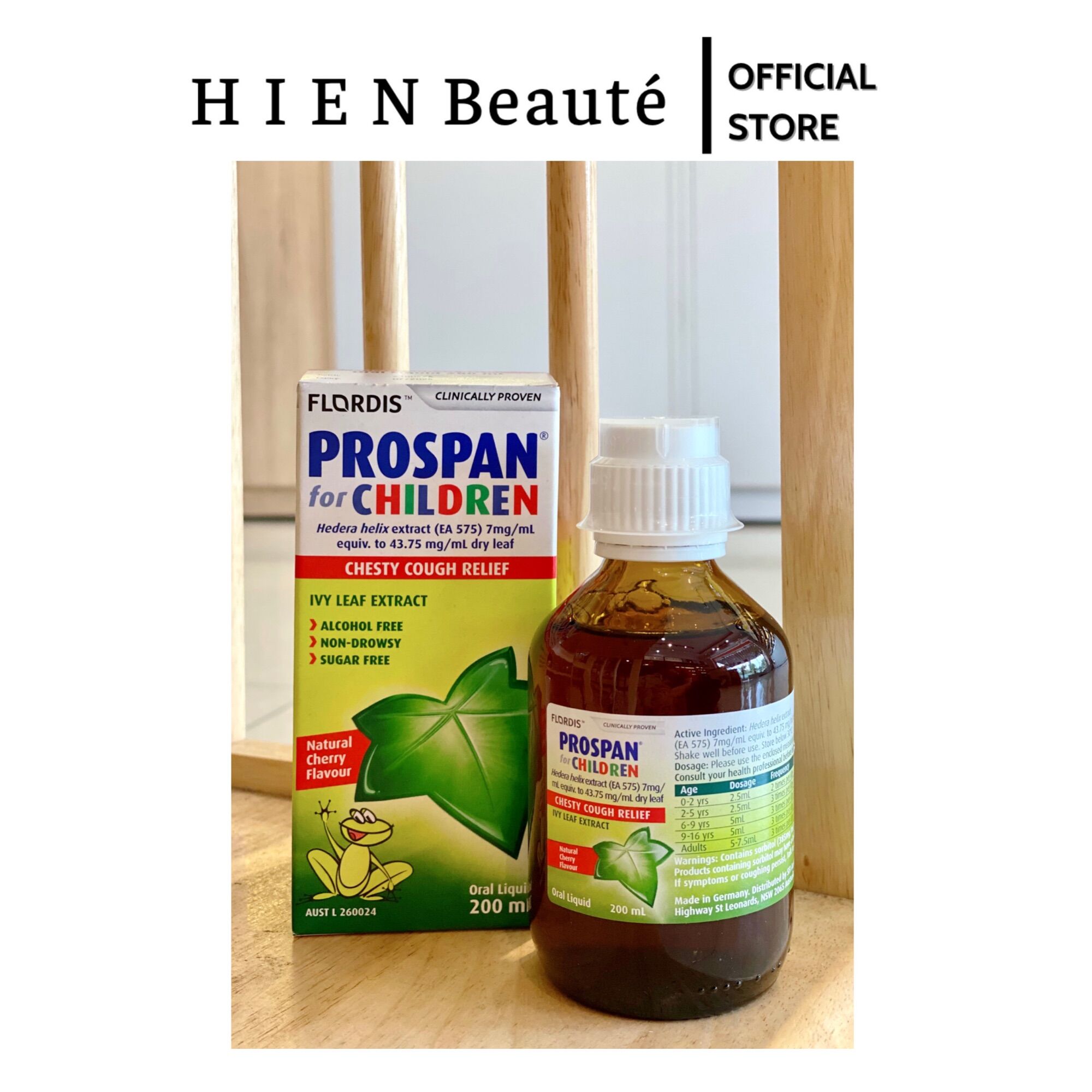 Siro Ho Prospan Cho Trẻ Em 200ml - Úc