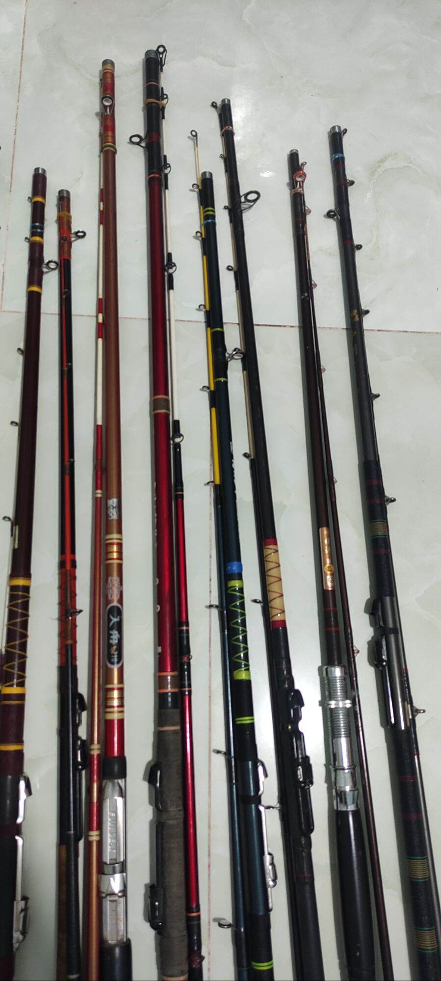 cần câu 2 khúc 3 khúc 2m7 nhật bãi