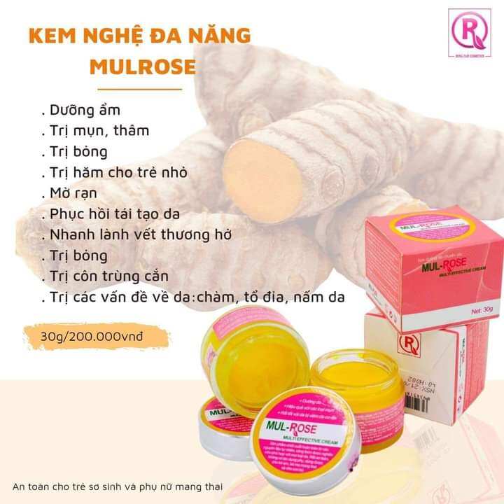 5 Kem dưỡng da đa năng mulrose