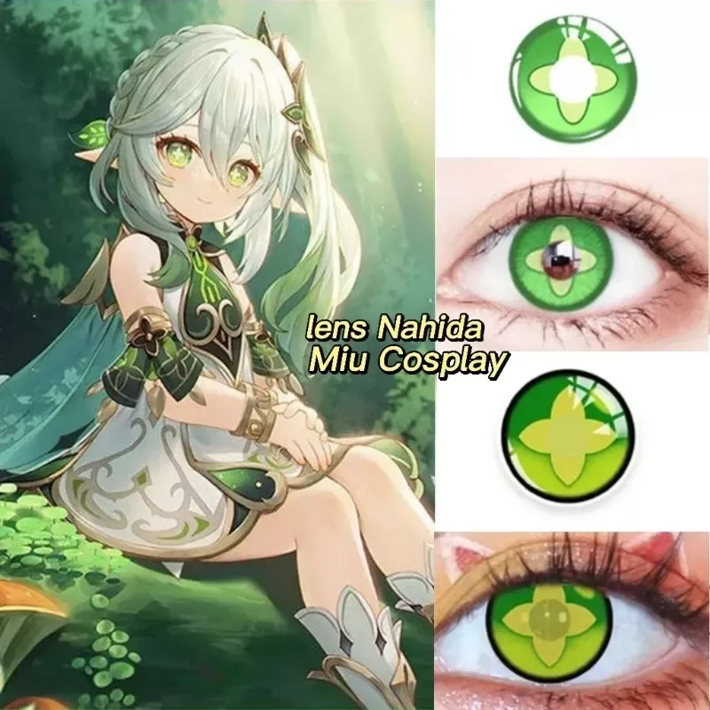 Lens cosplay Nahida - Genshin Impact - Kính áp tròng