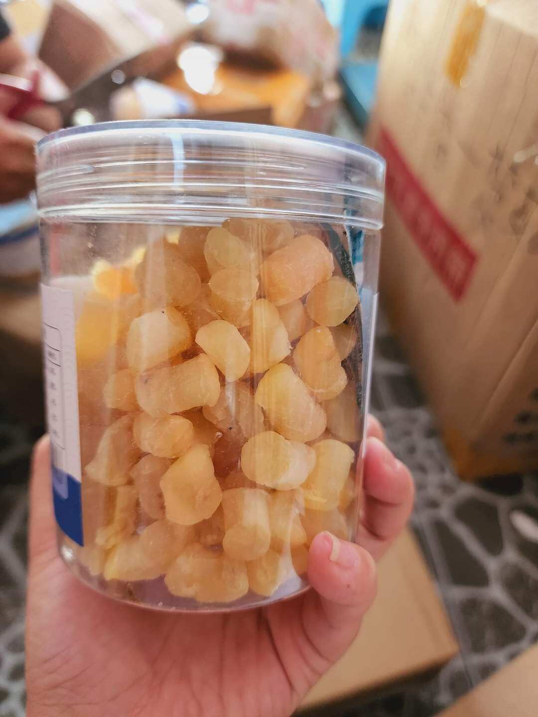 Cồi sò điệp khô ăn liền 250gr