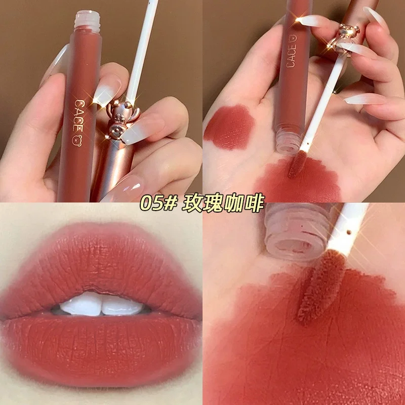 SET 5 CÂY SON KEM LÌ GẤU CACE MẪU MỚI