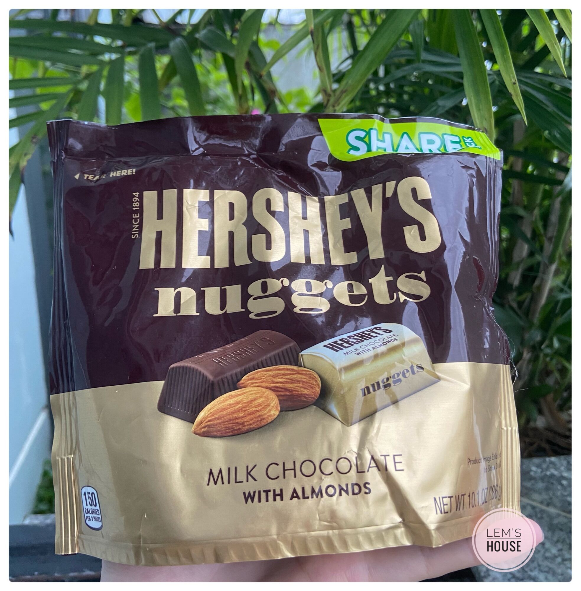 Kẹo chocolate hershey’s nuggets size share tiện dụng