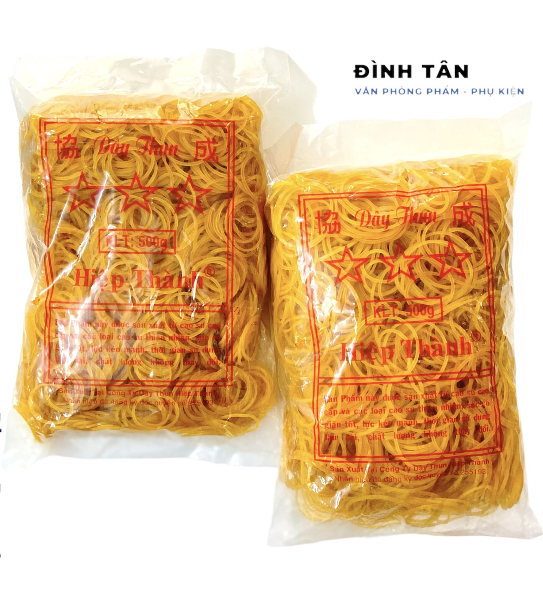 Dây thun cao su vàng nhỏ / trung / lớn - dây chun 0.5kg