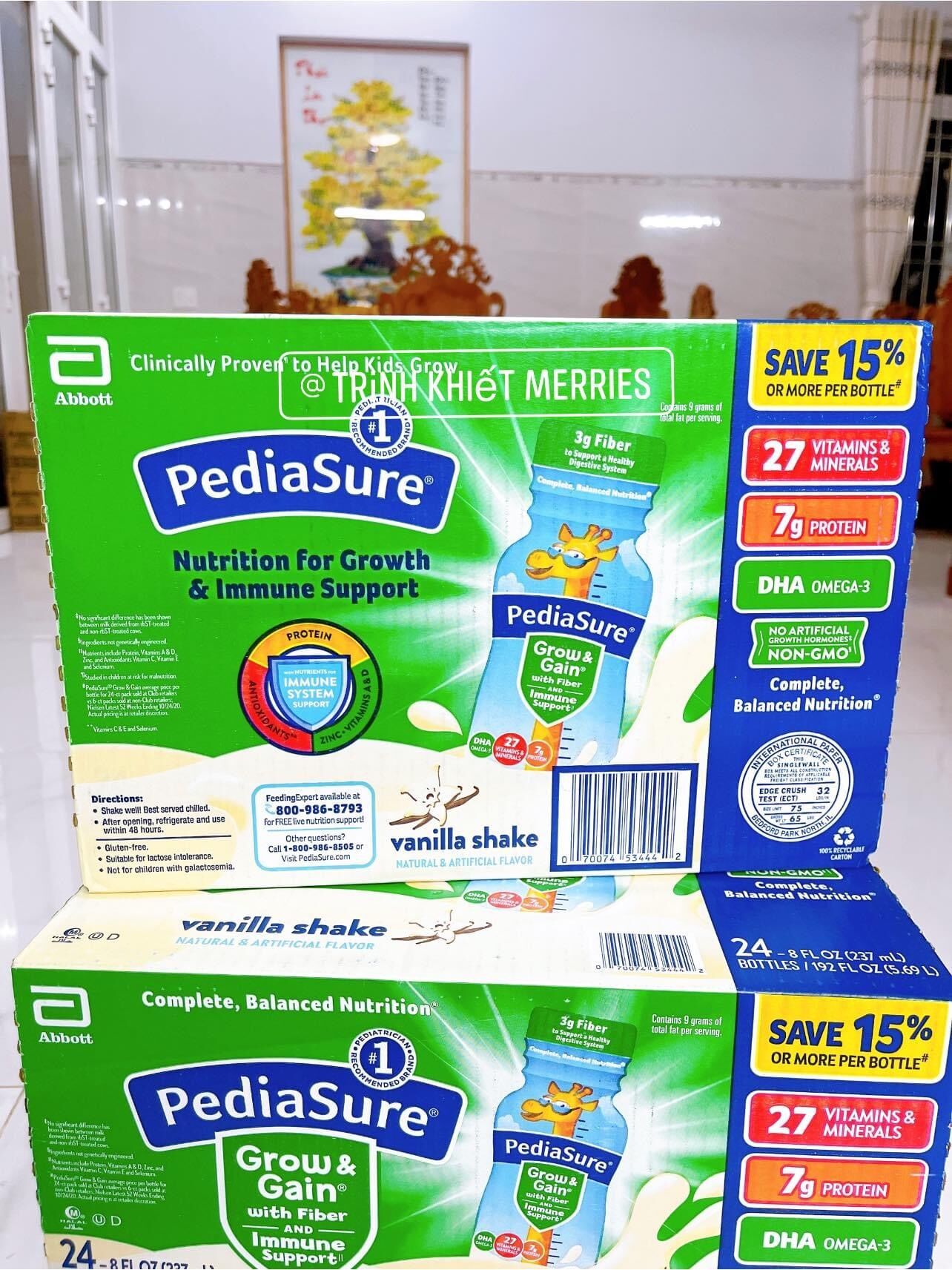 1 CHAI SỮA NƯỚC PEDIASURE 237ML