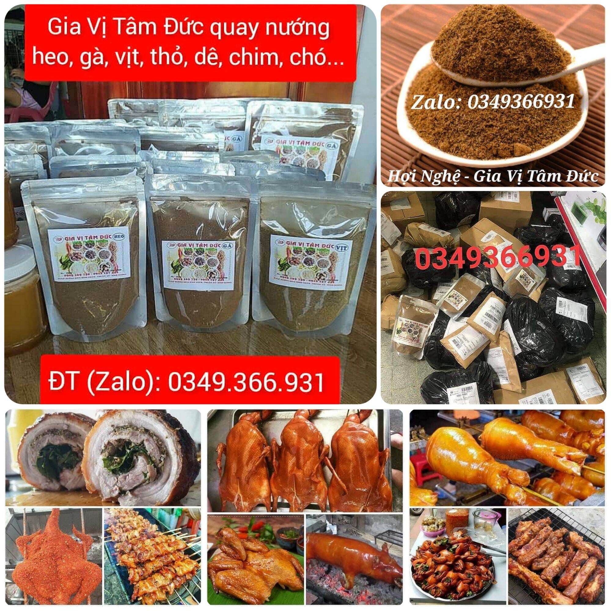 Gia Vị Heo Quay - Gia Vị Tâm Đức (250g)