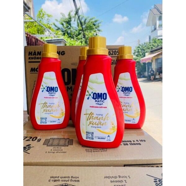Nước Giặt Omo Matic 720G