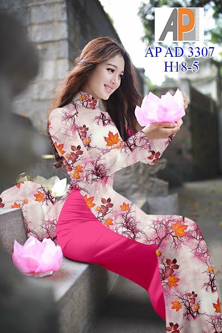 Vải áo dài lá phong