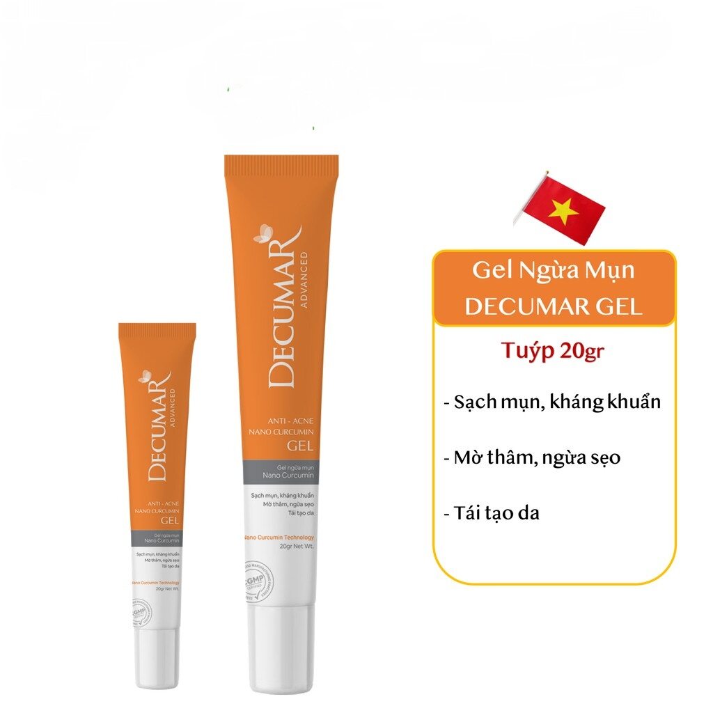 Combo DECUMAR làm giảm thâm,giảm mụn,mụn mủ,viêm sưng,sáng da