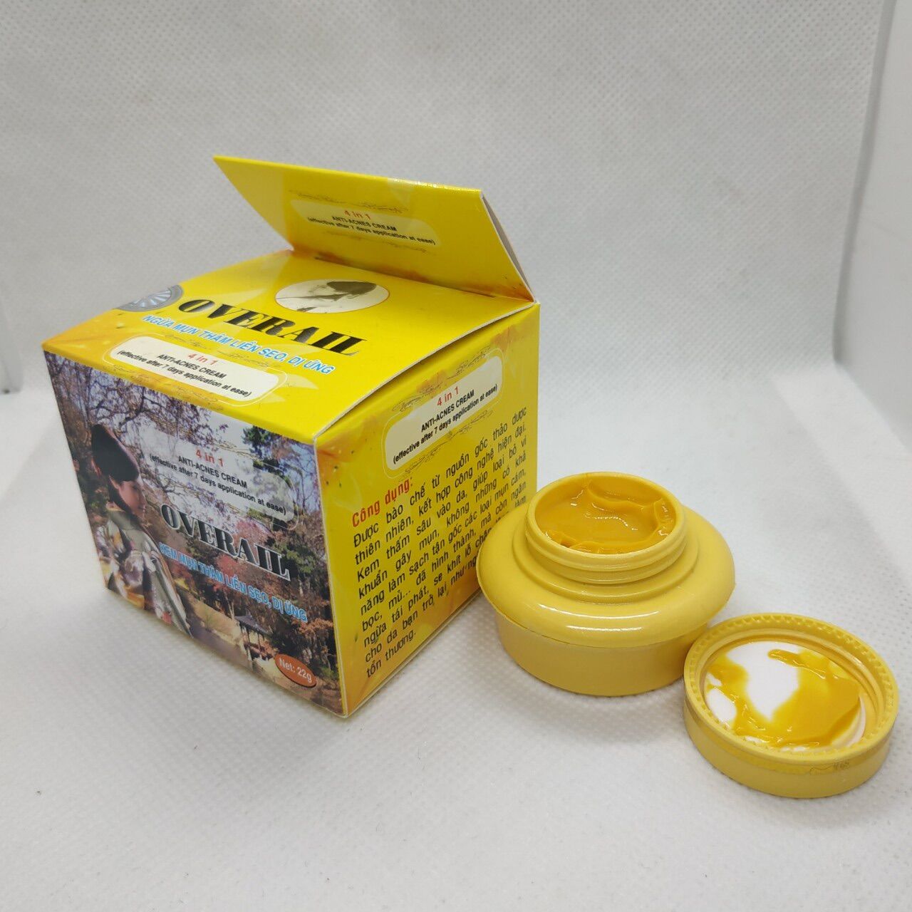 [HCM]KEM MỤN - THÂM - LIỀN SẸO - DỊ ỨNG OVERAIL ( 22G )