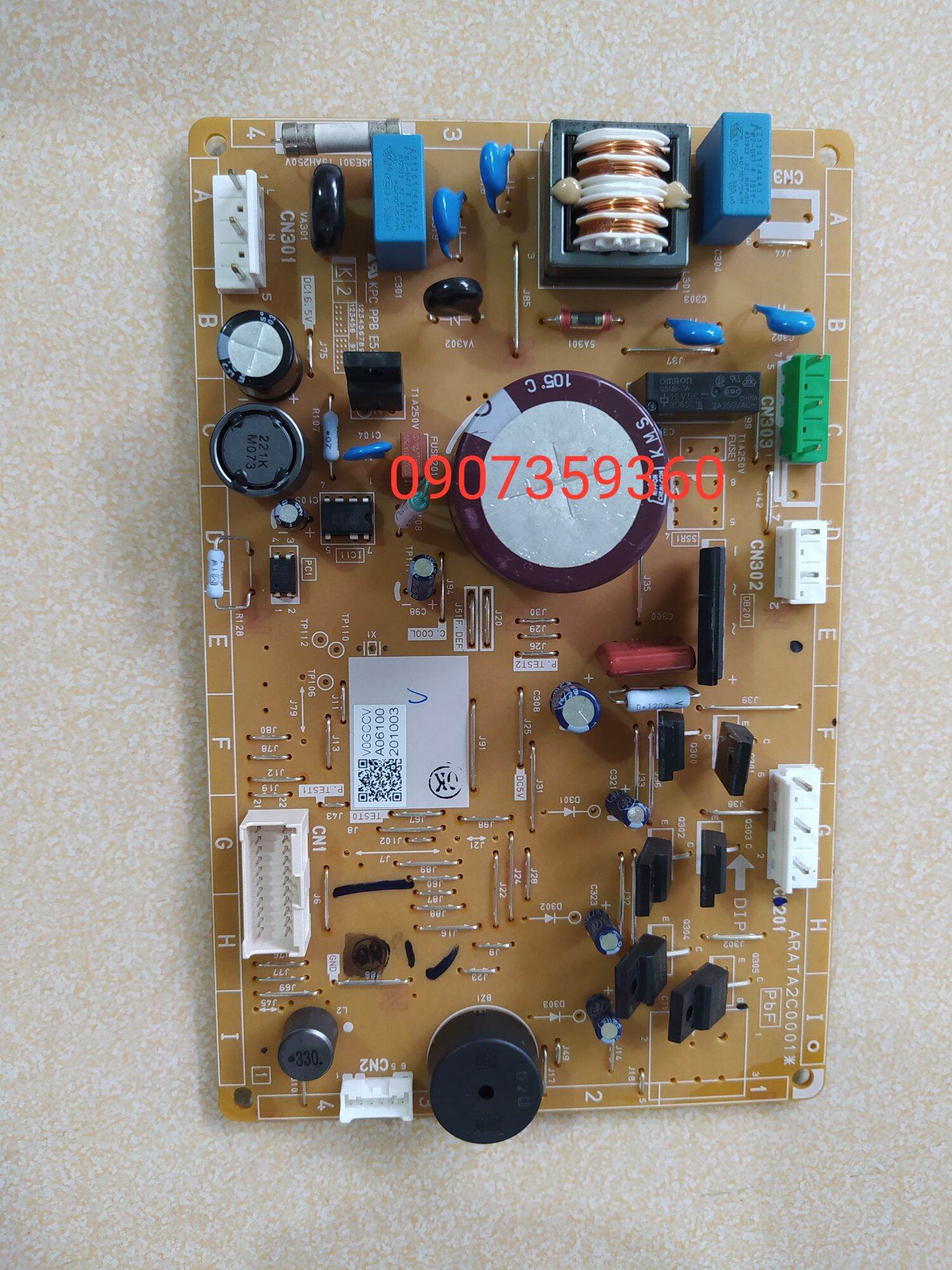board mạch tủ lạnh Panasonic rắc đôi hàng chính hãng