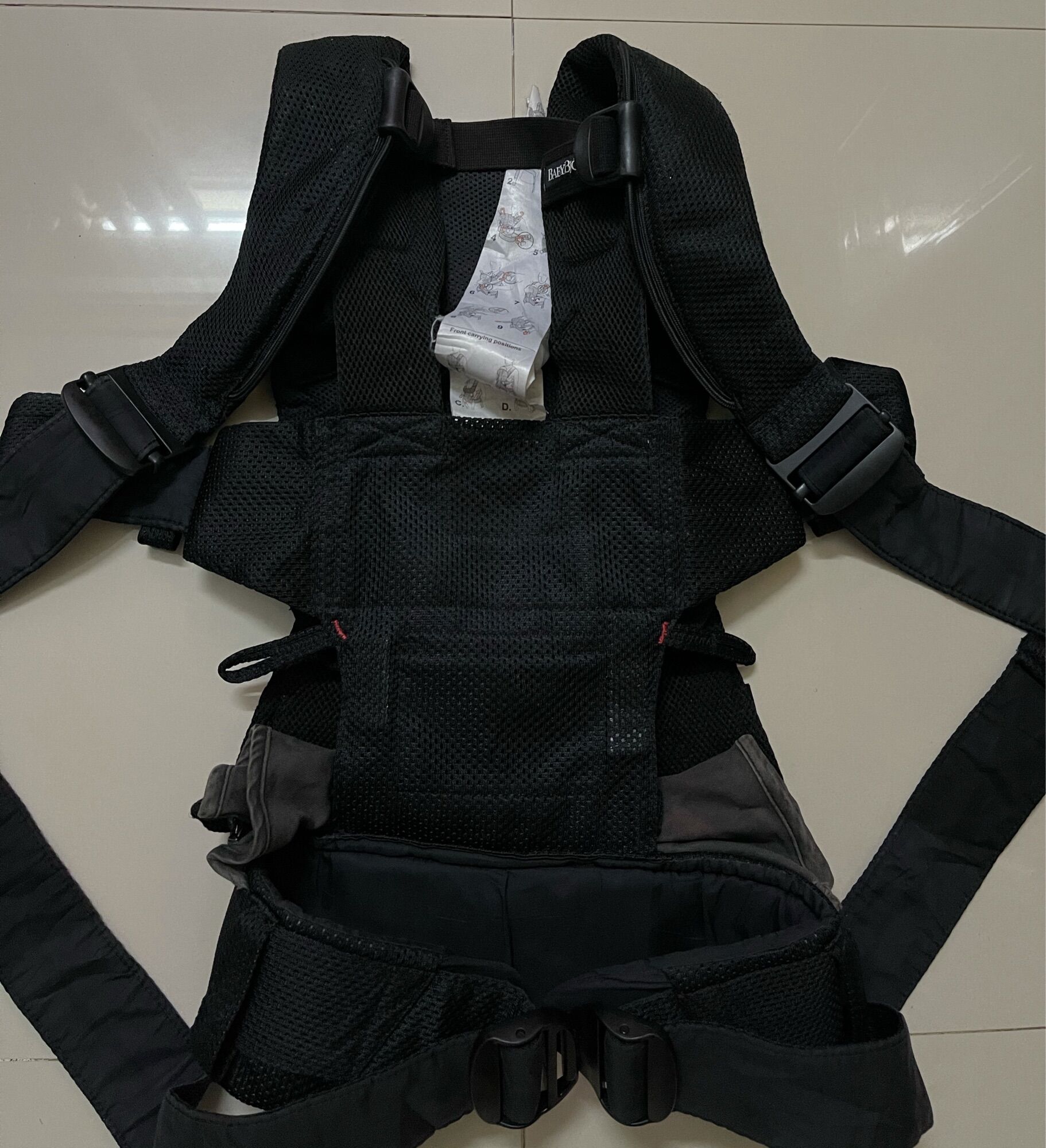 Địu em bé trợ lực Babybjoin one air