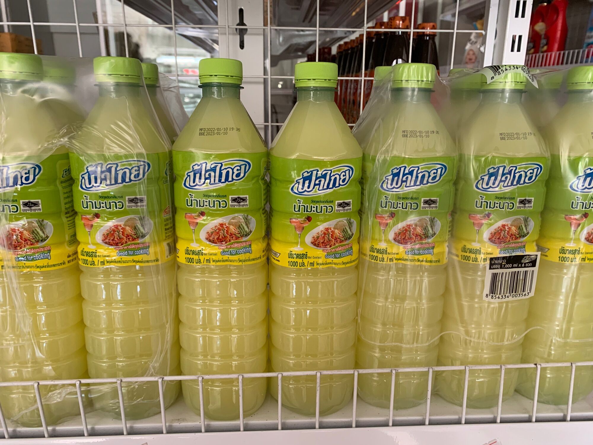 Nước cốt chanh nguyên chất Thái lan chai