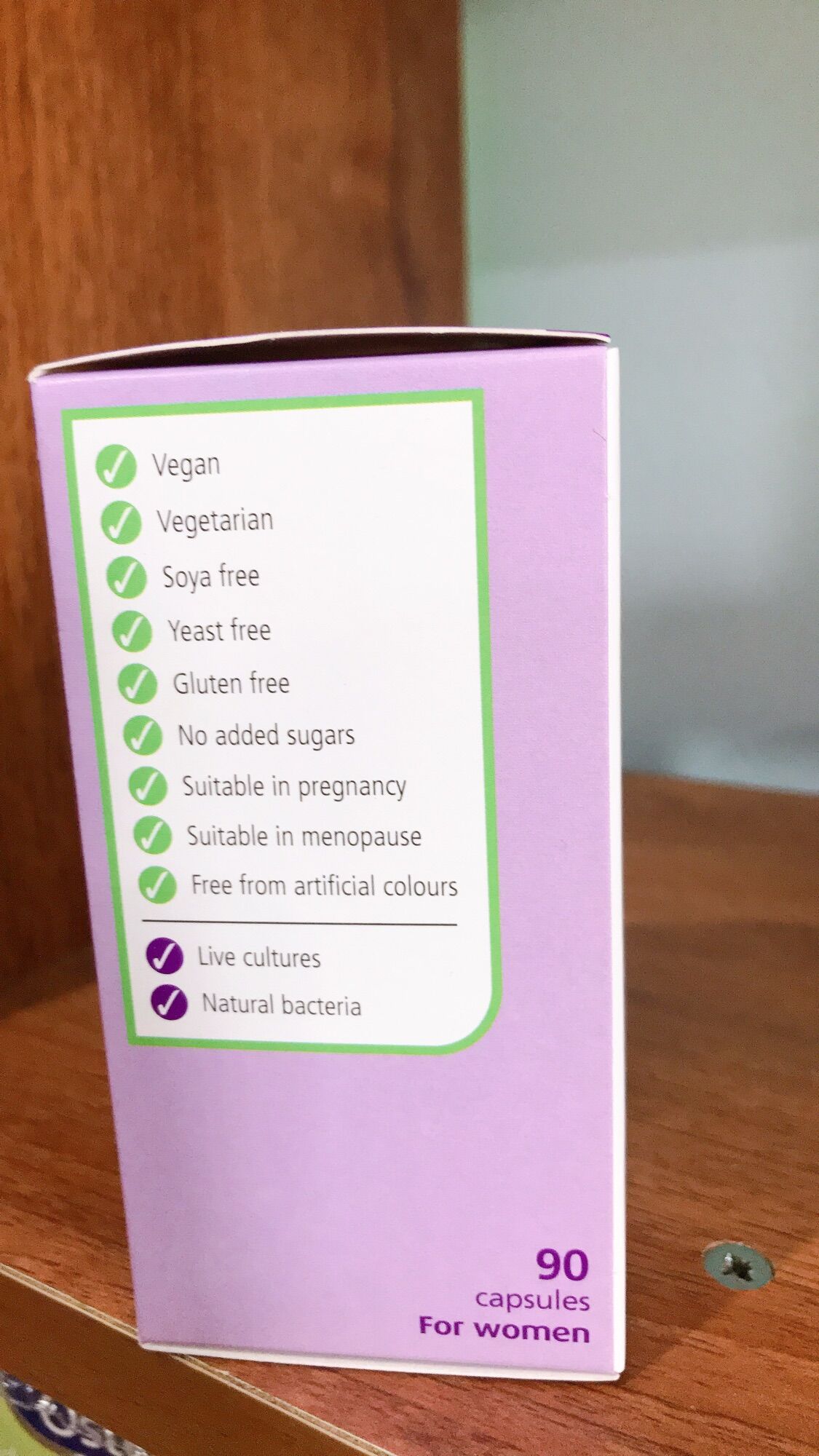 Men vi sinh Optibac dành cho phụ nữ