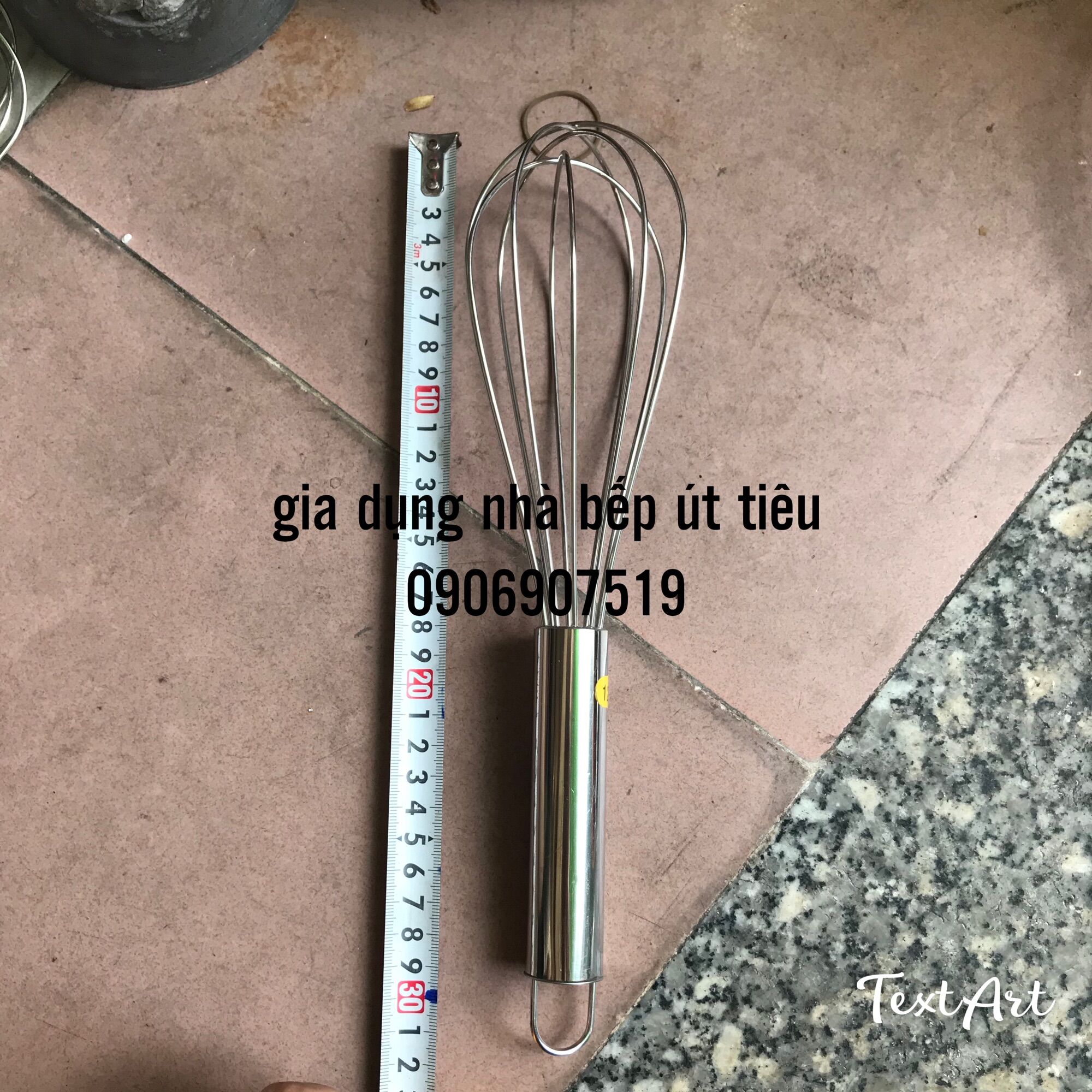 Dụng cụ đánh trứng đánh bột inox 3 size