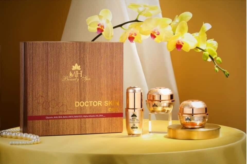 [HCM]Bộ Dưỡng Da Doctor Skin (Dna) Mờ Nám Tàn Nhang Đều Màu Da 1Hộp/3Món Chính Hãng Mh Beauty Spa