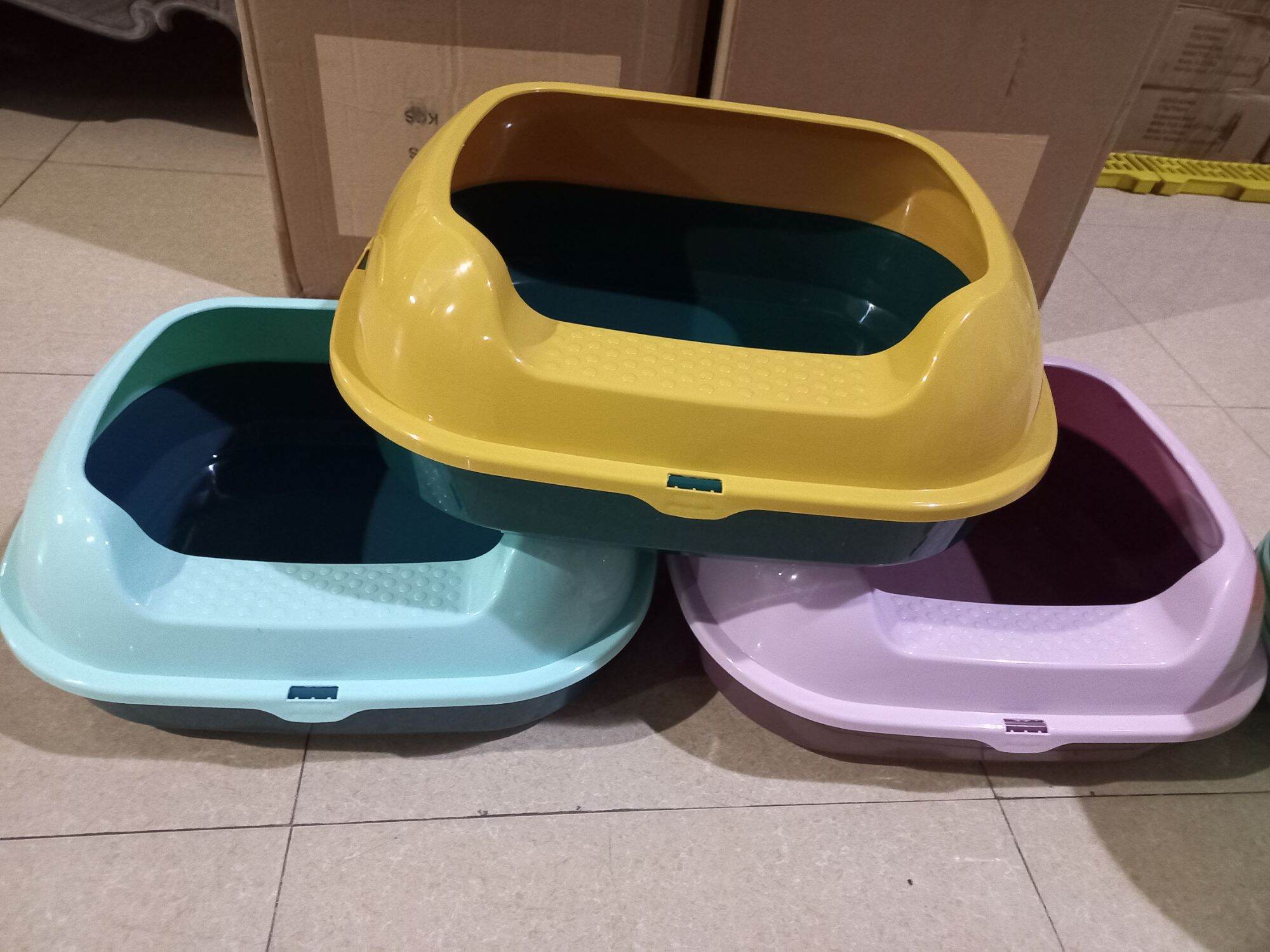 Khay vệ sinh mèo kèm xẻng