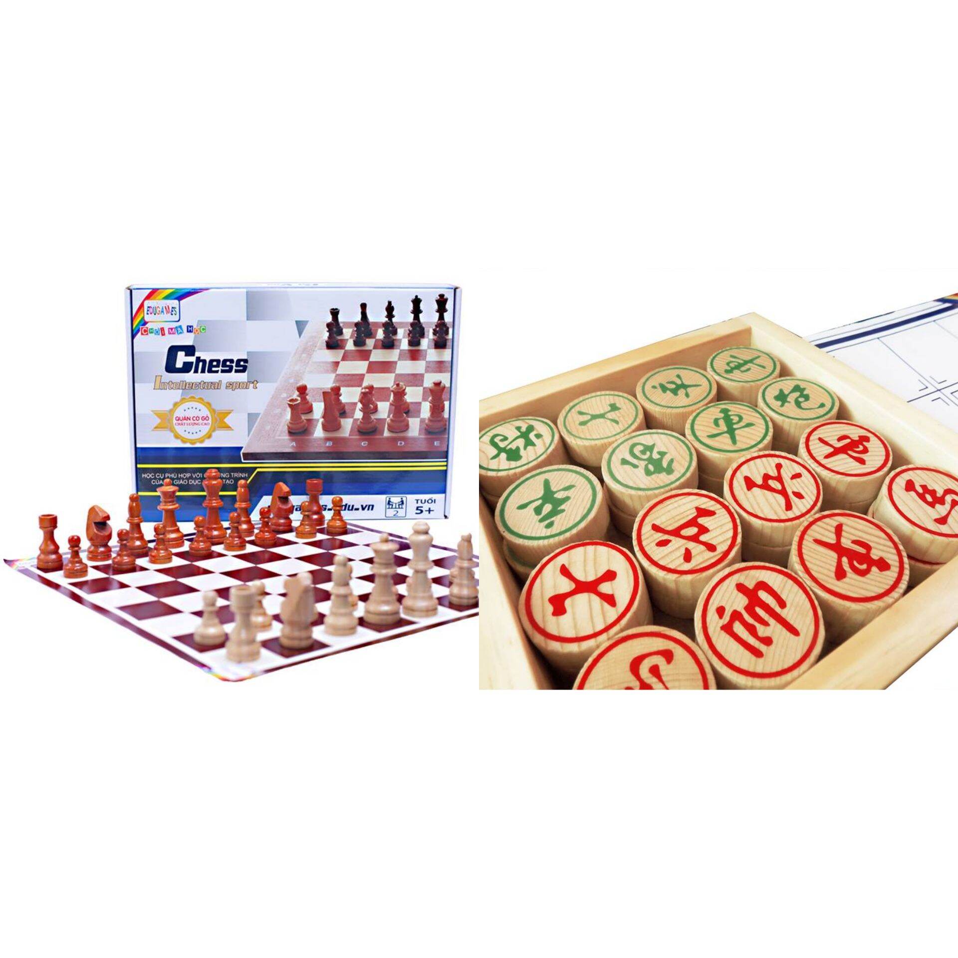 Combo cờ tướng + cờ vua